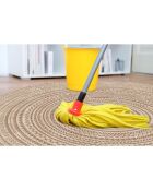 Tapis vinyle Maya beige - D.120 cm