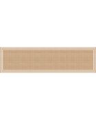 Tapis vinyle Agnan beige - 80x300 cm