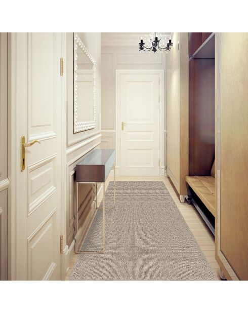 Nivarna bruin vinyltapijt - 80x300 cm