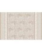 Tapis vinyle Chandra beige - 133x200 cm