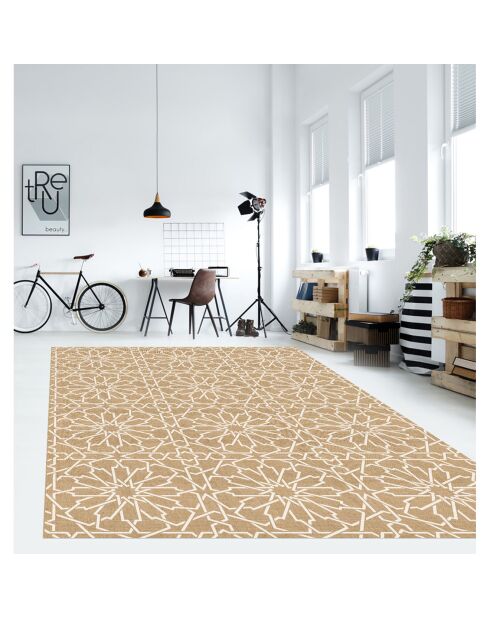 Tapis vinyle Natural arábico multicolore - 133x200 cm