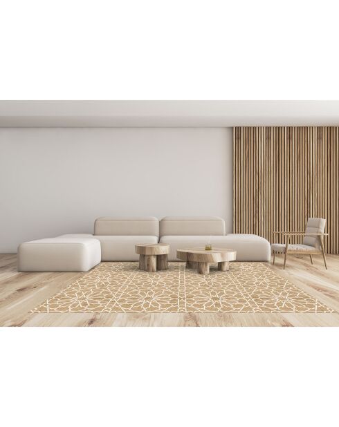 Tapis vinyle Natural arábico multicolore - 133x200 cm