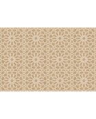 Tapis vinyle Natural arábico multicolore - 133x200 cm