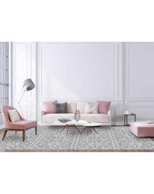 Tapis vinyle Natural arábico gris - 133x200 cm