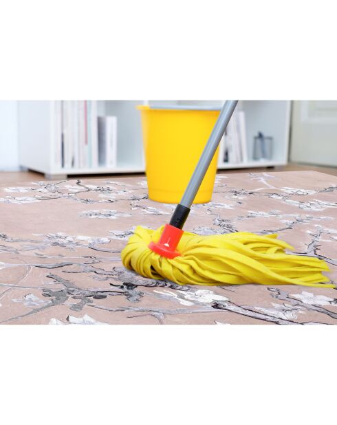 Tappeto vinilico rosa Almendro - 133x200 cm