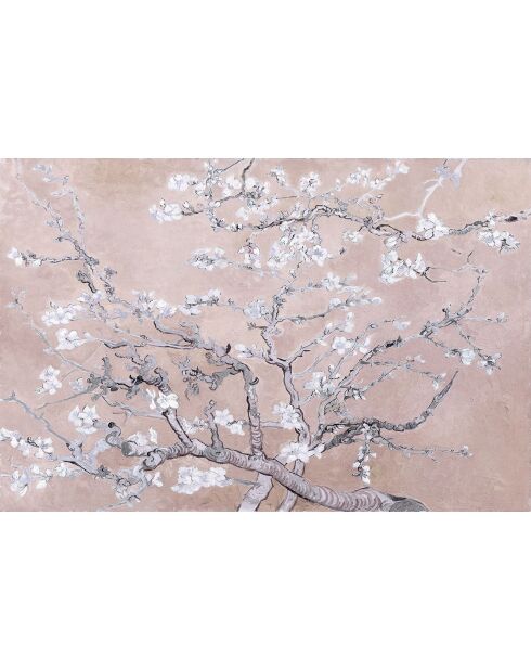 Tapis vinyle Almendro rose - 133x200 cm