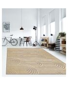 Tapis vinyle Arches dorées Naturelles  multicolore - 133x200 cm