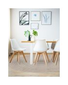 Tapis vinyle Kamal beige - D.200 cm