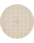 Tapis vinyle Kala beige - D.200 cm
