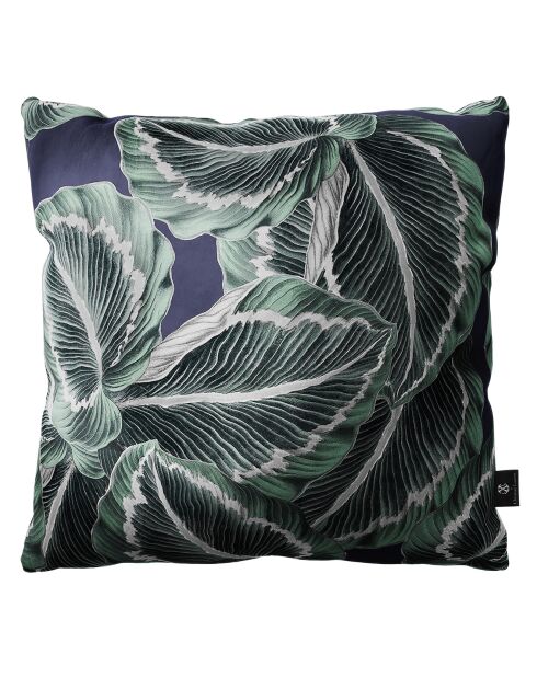 Coussin en Velours Jungle multicolore - 50x50x18 cm