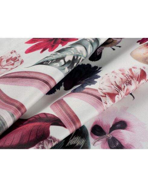 Coussin en Velours Tropical multicolore - 65x40x14 cm