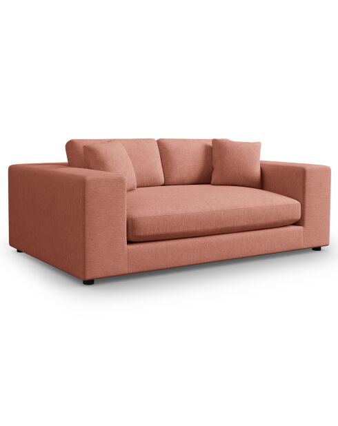 Canapé Tendance 3 Places rouge - 220x122x72 cm