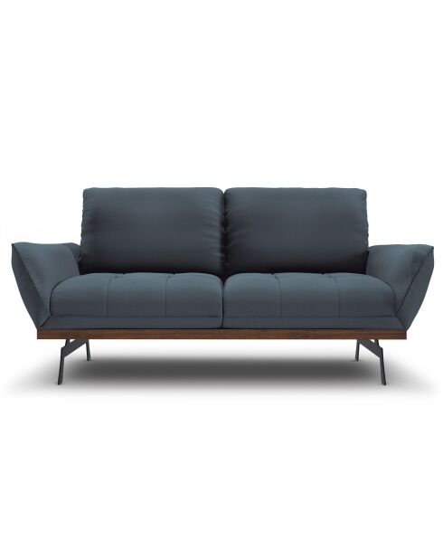 Canapé Olivier 2 Places bleu - 188x95x87 cm