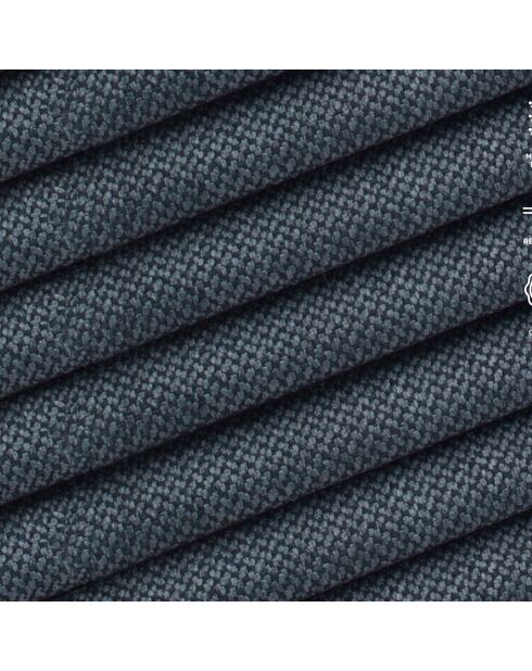 Canapé Olivier 2 Places bleu - 188x95x87 cm