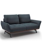 Canapé Olivier 2 Places bleu - 188x95x87 cm