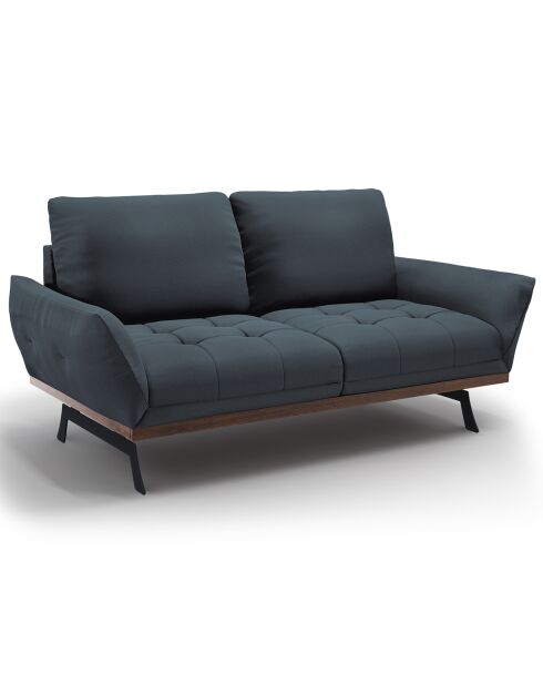 Canapé Olivier 2 Places bleu - 188x95x87 cm