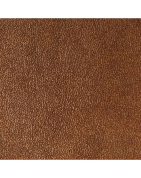 Canapé en Cuir Marc 2 Places marron - 184x104x84 cm