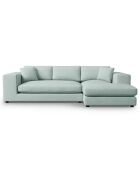 Canapé d'angle droit Tendance 5 Places menthe - 282x174x72 cm