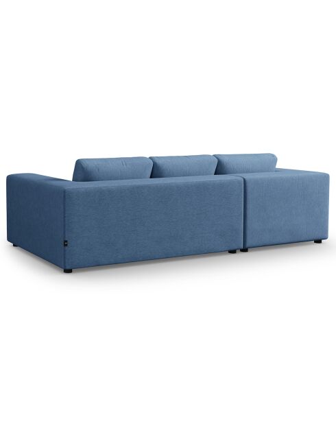 Trendiges 5-Sitzer-Ecksofa, dunkelblau, links, 282 x 174 x 72 cm