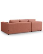Canapé d'angle gauche Tendance 5 Places rouge - 282x174x72 cm