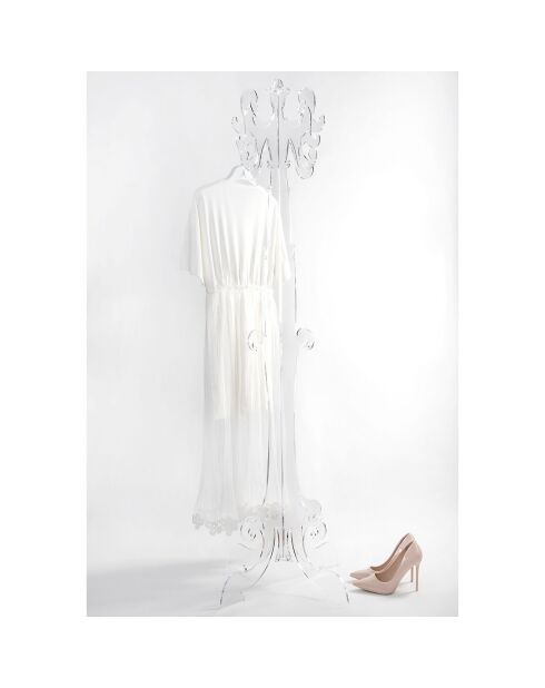 Appendiabiti trasparente Thonet - 56x56x173 cm