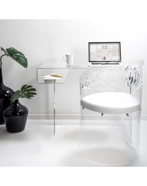 Bureau Scriptorium transparent - 91x60x73 cm