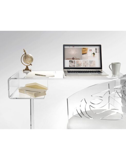 Bureau Scriptorium transparent - 91x60x73 cm