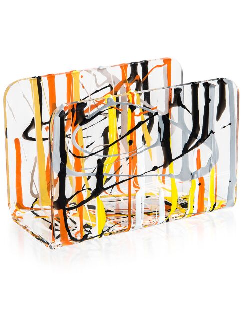 Porte-serviettes Bon Ton multicolore - 13x6.5x9 cm