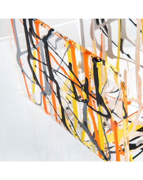 Porte-serviettes Bon Ton multicolore - 13x6.5x9 cm