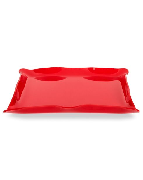 Fourre-Tout Drapé Drappeggi rouge - 20x15x3.5 cm