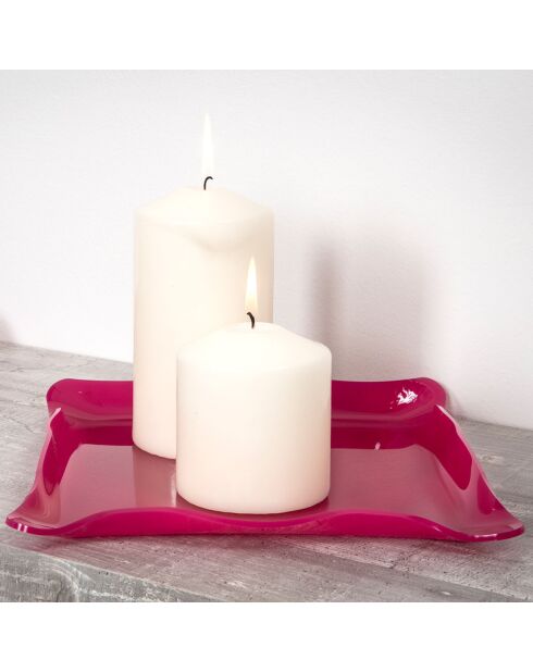 Fourre-Tout Drapé Drappeggi fuchsia - 20x15x3.5 cm