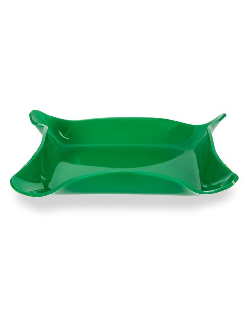 Fourre-Tout Drapé Drappeggi vert foncé - 23x23x3 cm