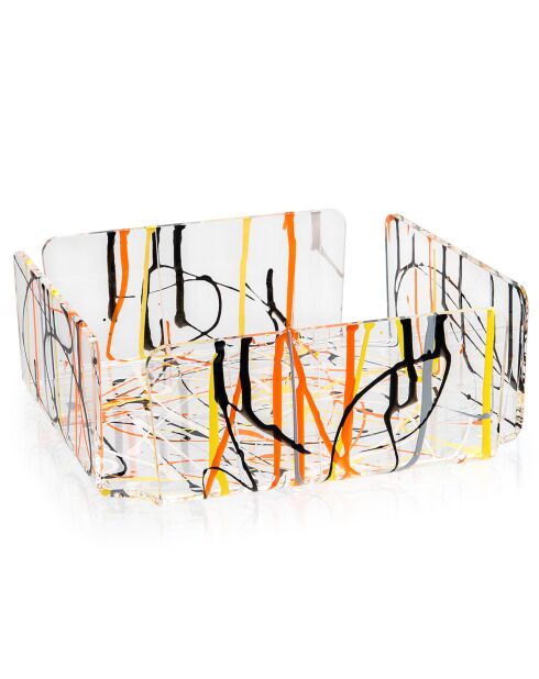 Porte-serviettes Bon Ton multicolore - 22x22x7.5 cm