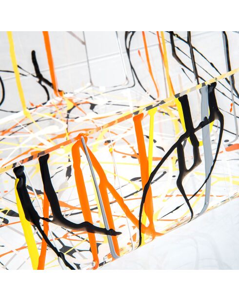 Porte-serviettes Bon Ton multicolore - 22x22x7.5 cm