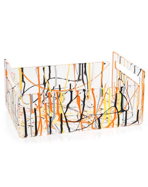 Corbeille à fruits Bon Ton multicolore - 21x29x13 cm