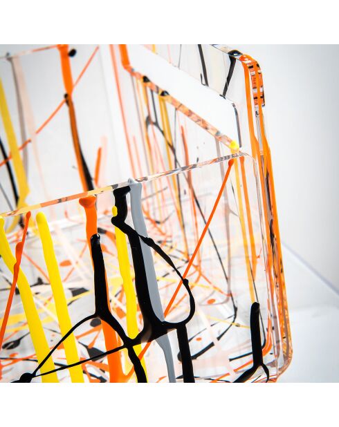 Corbeille à fruits Bon Ton multicolore - 21x29x13 cm