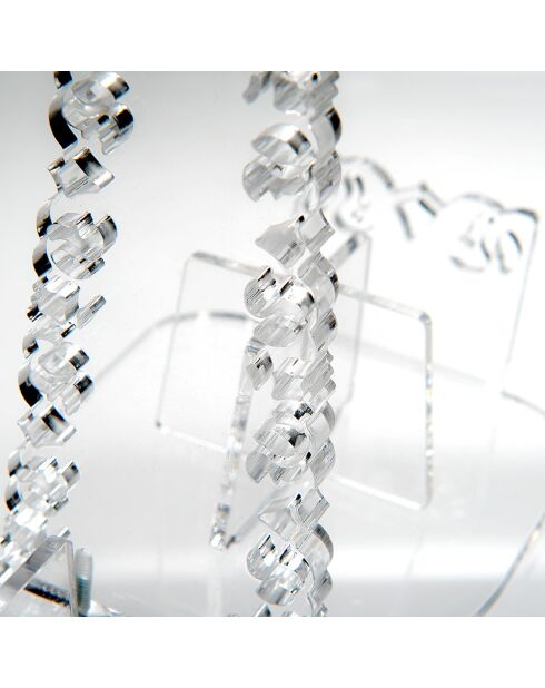 Porte-lunettes Galatea transparent - 21.5x21.5x10 cm