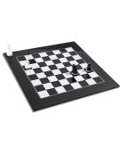 Échiquier en plexiglas Kasparov transparent - 40x40x3 cm