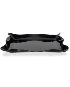 Plateau Drappeggi noir - 41x31x5 cm
