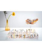 Grand plateau Bon Ton multicolore - 45.5x32x5 cm