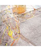 Table basse Bangles multicolore - 56x28x46 cm