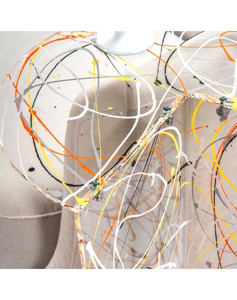 Table d'appoint Atari multicolore - 37.5x32x67.5 cm