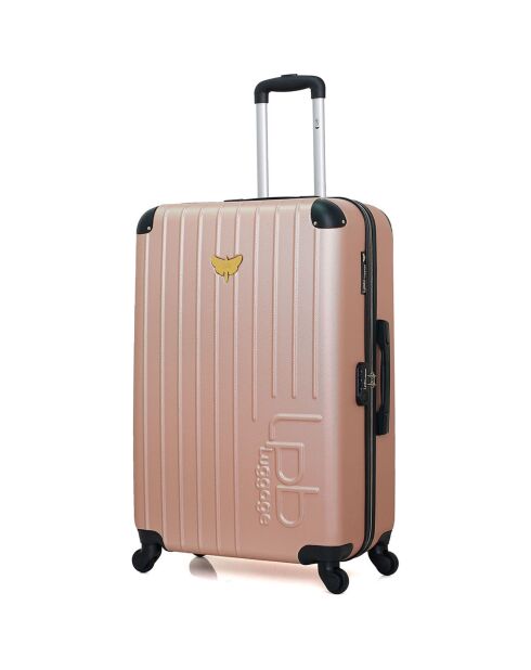 Marianne Long Stay Koffer 4 enkele wielen 75 cm roségoud