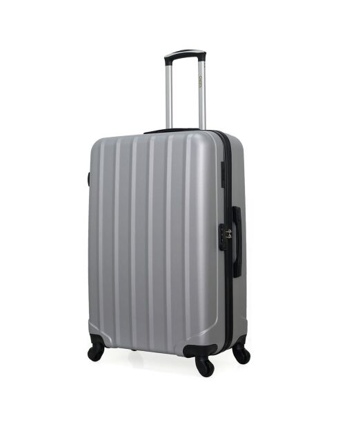 Himalaya Reisekoffer mit 4 Rädern, 75 cm, mit einem Rad, Grau