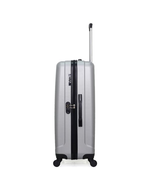 Himalaya Reisekoffer mit 4 Rädern, 75 cm, mit einem Rad, Grau