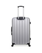 Himalaya medium stay koffer met 4 enkele wielen 65 cm grijs