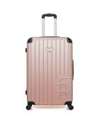 Marianne Medium Stay Koffer 4 enkele wielen 65 cm roségoud