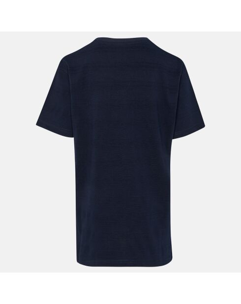 T-Shirt Juan en Coton marine