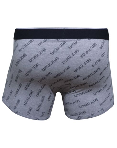 2 Boxers Narcy gris/noir
