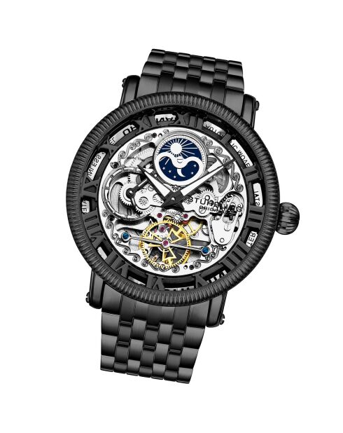 Montre Homme en Acier inoxydable Automatique Legacy noire